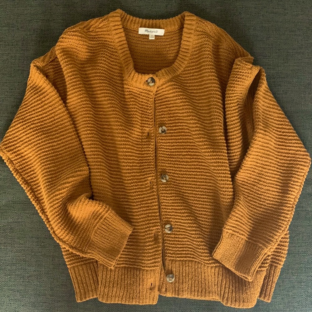 MADEWELL button up cardigan